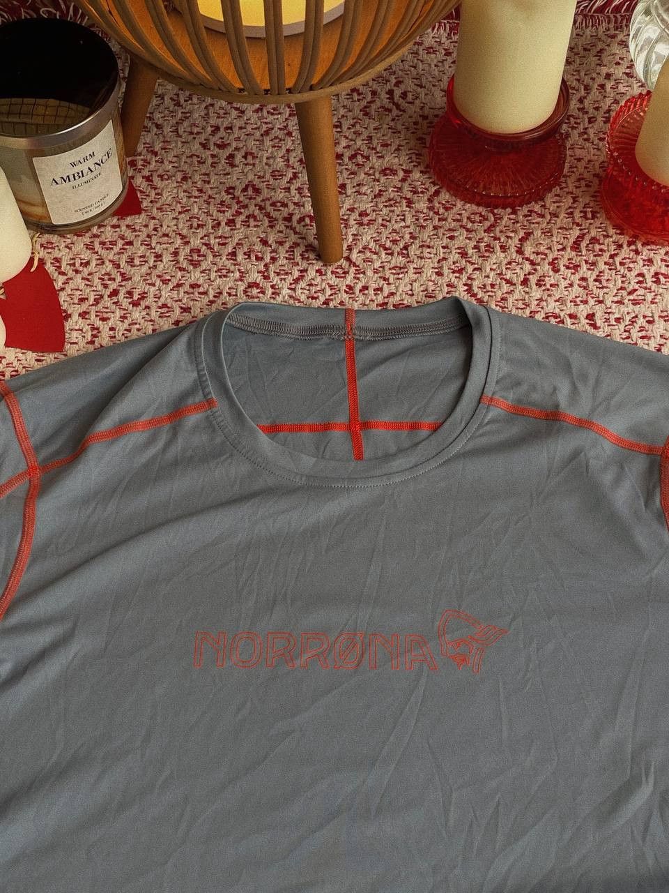 Norrona Norrona Grey Performance T-Shirt Size US XL / EU 56 / 4 - 5 Thumbnail