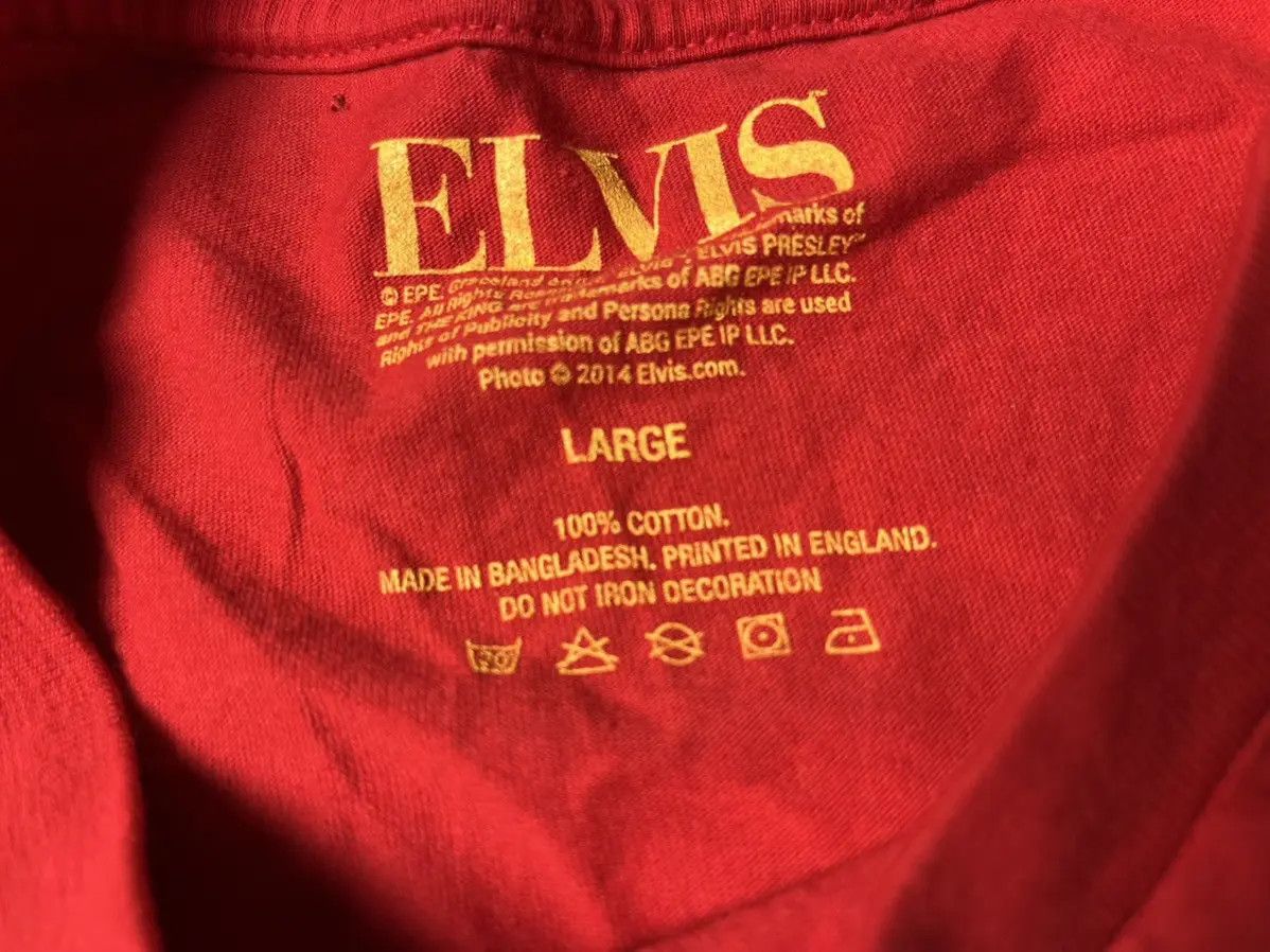 Band Tees Elvis T-shirt the king the arrived band tee size Large Size US L / EU 52-54 / 3 - 4 Thumbnail