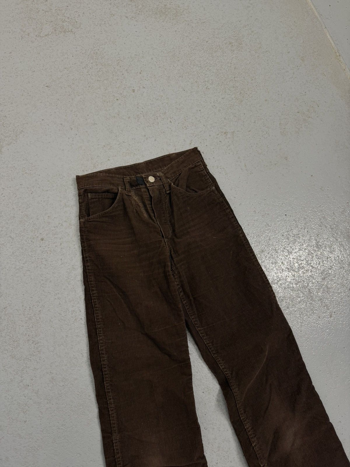 Lee Vintage 70s Lee Velvet Corduroy Pants Size US 27 - 3 Thumbnail