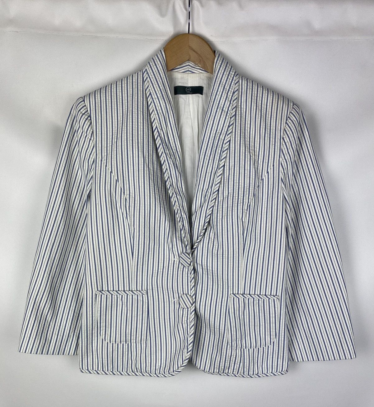 Alexander McQueen × MCQ Mcq Alexander McQueen ladies striped blazer jacket size 44 Size M / US 6-8 / IT 42-44 - 1 Thumbnail