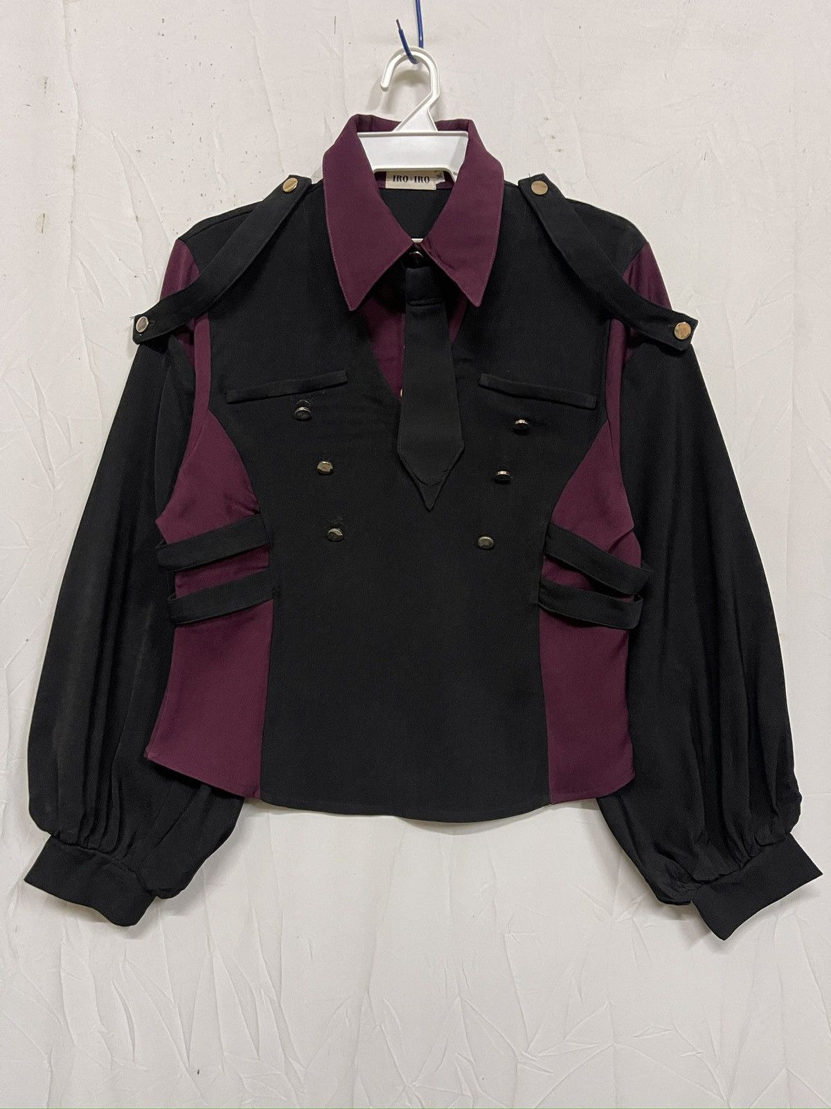 OFFER‼️Grail‼️gothic avant grade ballon sleeve blouse