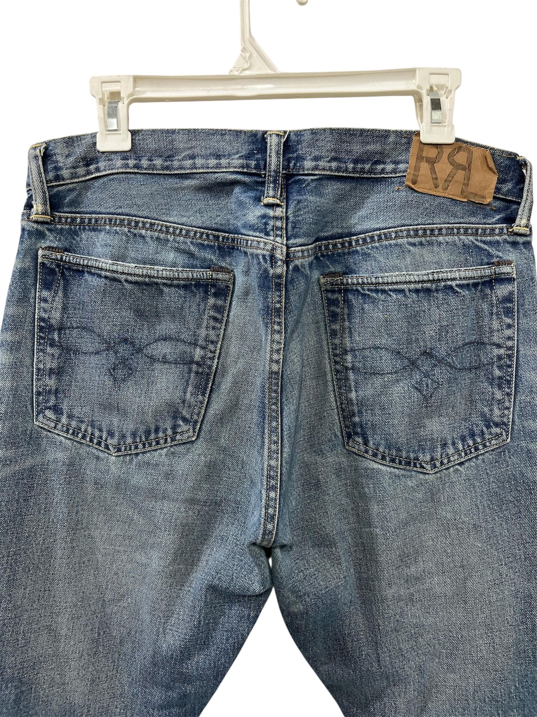 RRL Ralph Lauren Double RL Denim Pants Size US 34 / EU 50 - 5 Thumbnail