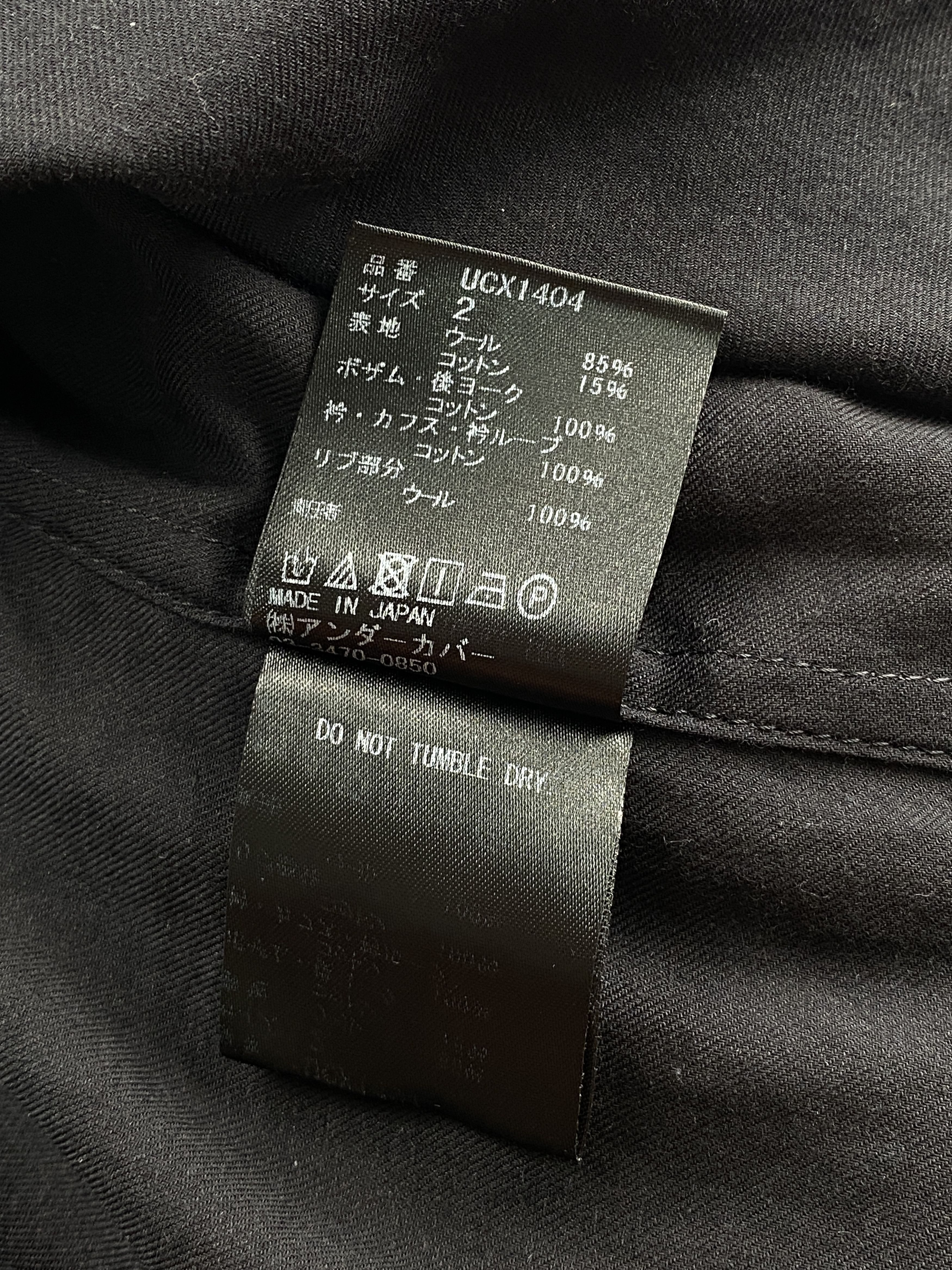 Undercover Jun Takahashi Back Buttoned Longsleeve Blouse Size M / US 6-8 / IT 42-44 - 14 Thumbnail