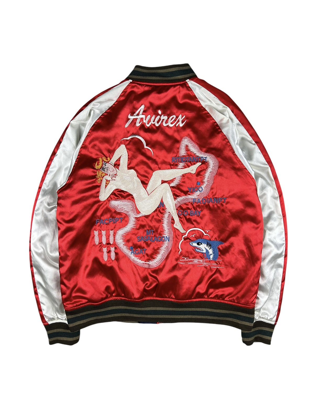 Avirex Avirex Embroidery Sukajan Souvenir Jacket Size US M / EU 48-50 / 2 - 1 Thumbnail