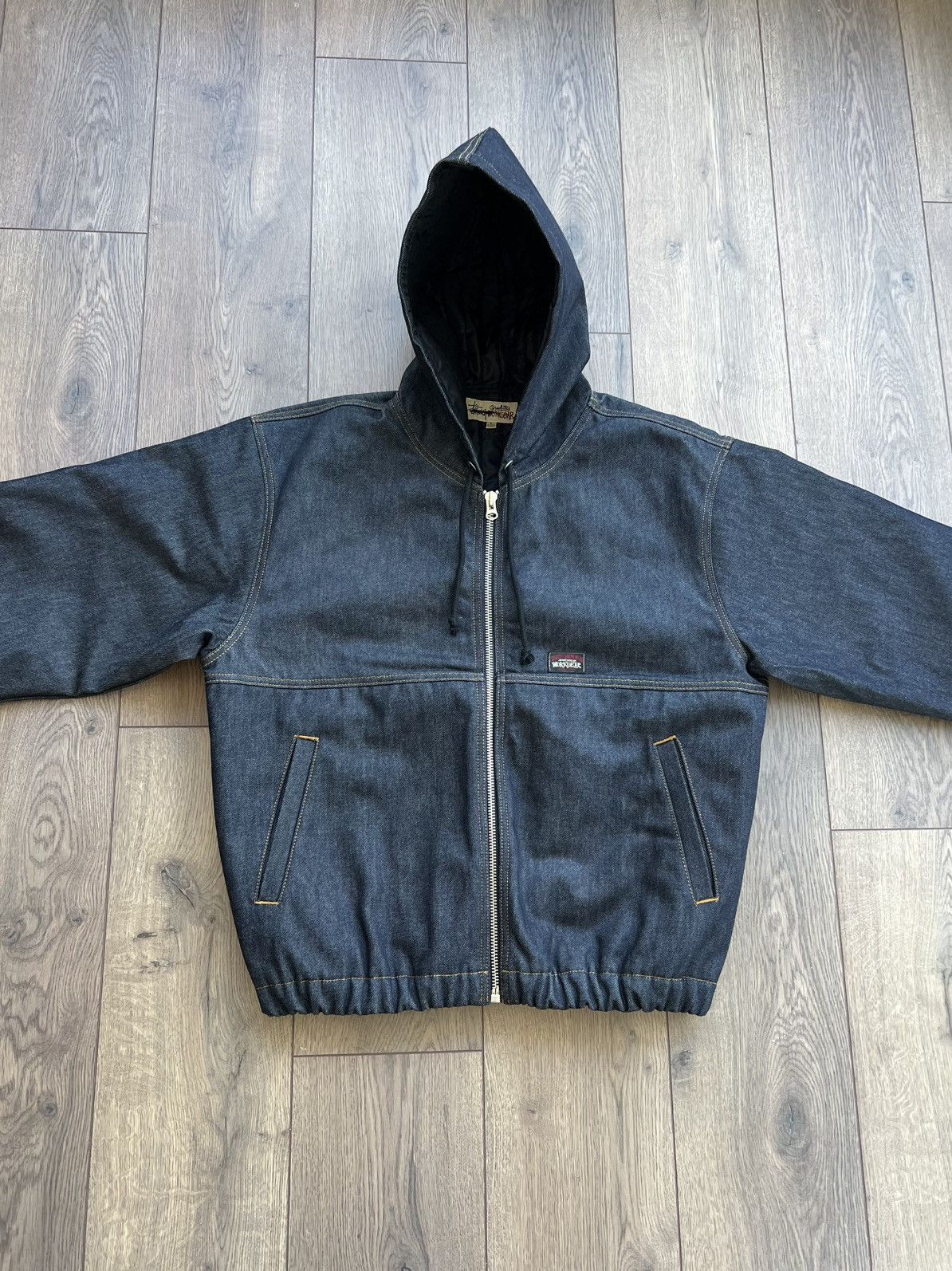 Stussy Stussy Raw Denim Insulated Work Jacket Large Size US L / EU 52-54 / 3 - 3 Thumbnail