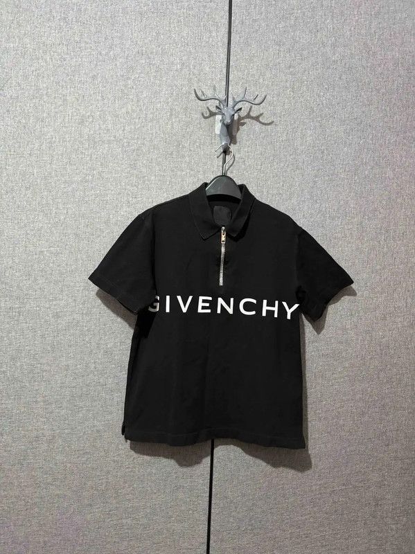 Givenchy Givenchy Stars SS15 Classic Black Polo Shirt | Grailed