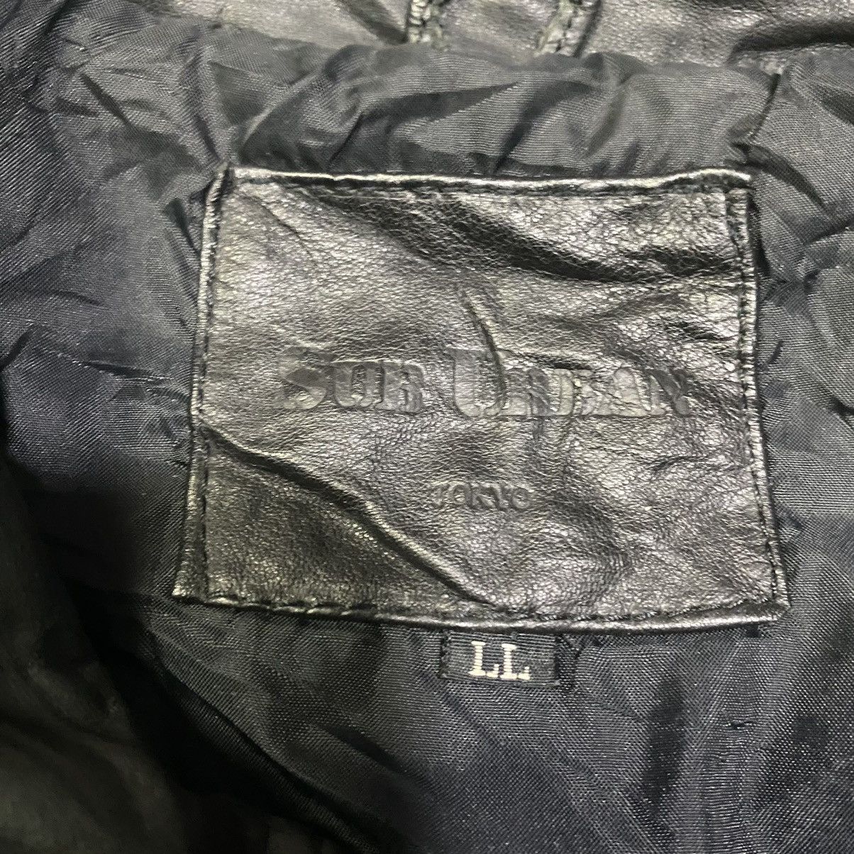 Japanese Brand vintage Sub Urban Leather Jacket Size US L / EU 52-54 / 3 - 12 Thumbnail