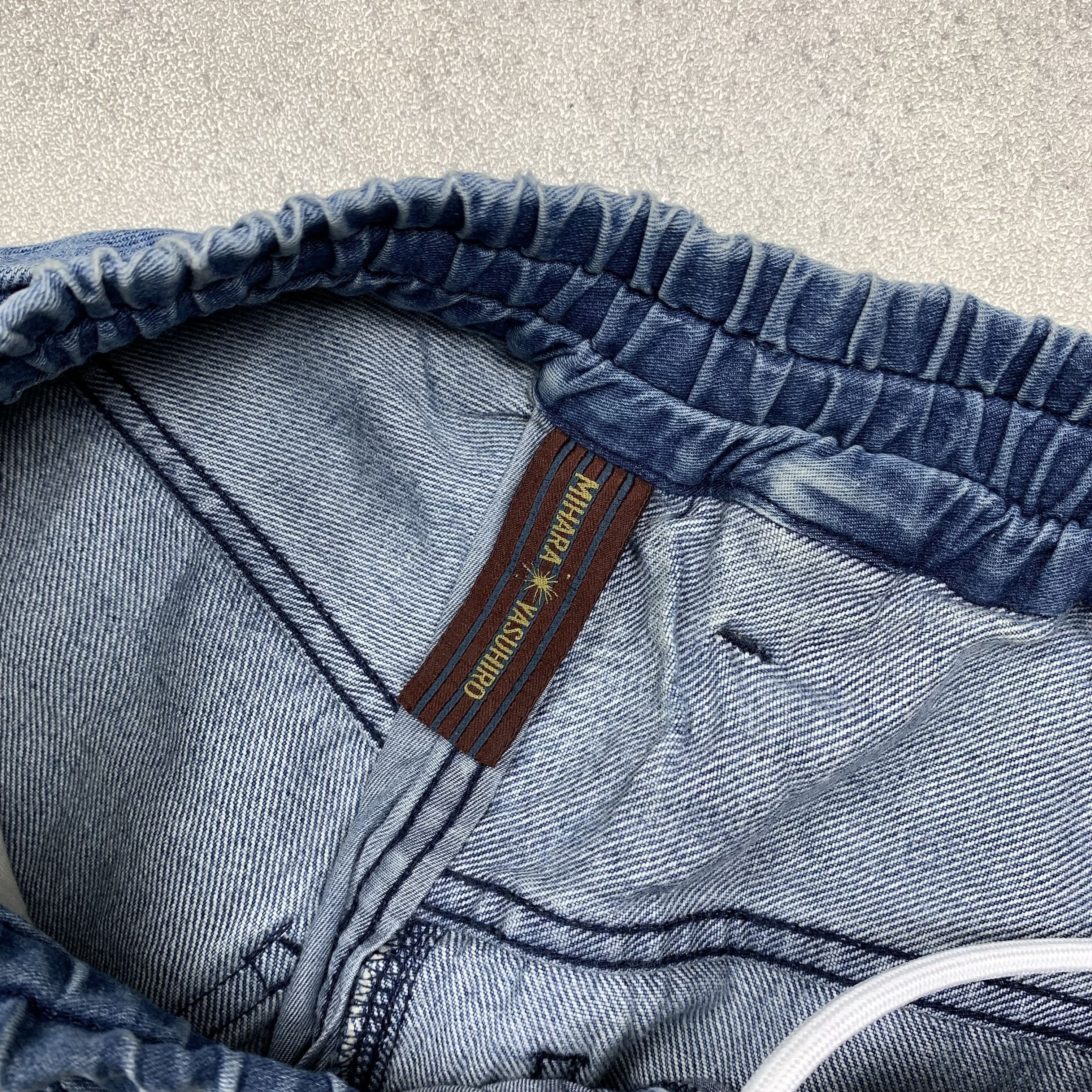 Maison MIHARA YASUHIRO Miharayasuhiro Pants Washed Blue Size US 30 / EU 46 - 6 Thumbnail