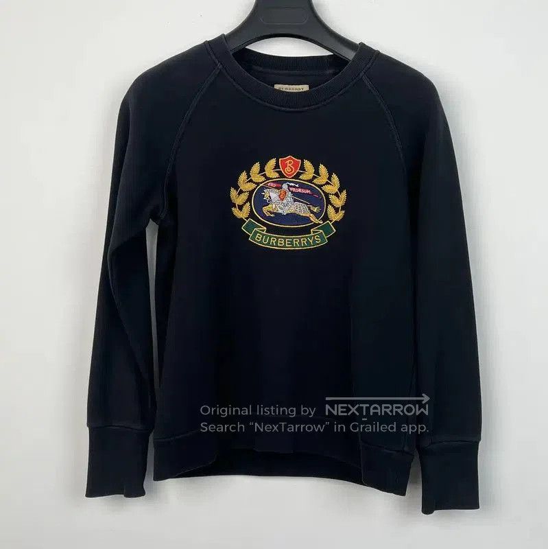 Burberry Burberry Black Men's Sweatshirt for Spring and Autumn. Size US XS / EU 42 / 0 - 1 Thumbnail