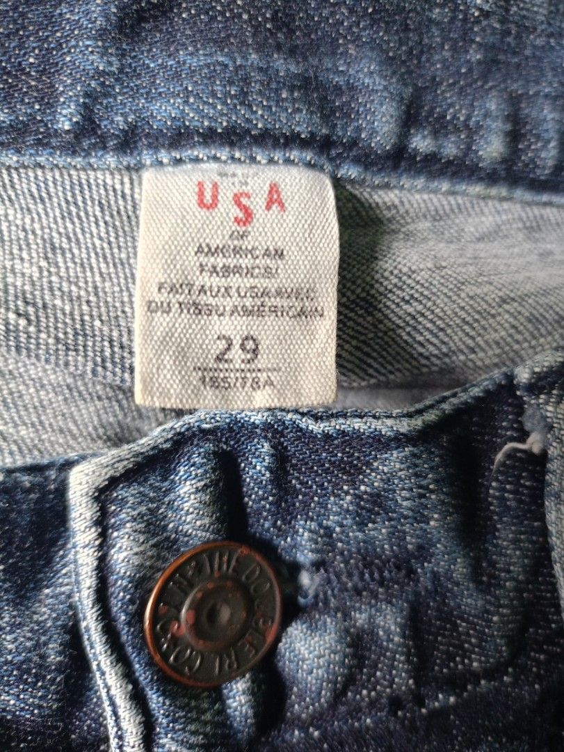 RRL Ralph Lauren Vintage double RL denim Size US 29 - 6 Thumbnail