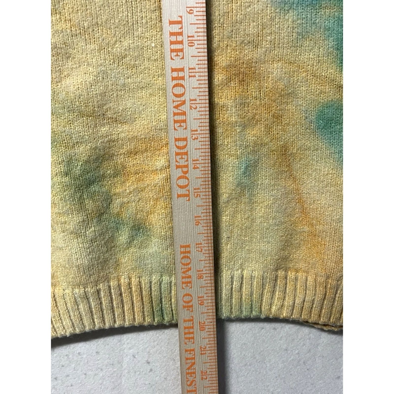 PRINCESS POLLY Princess Polly Womens Tie Dye Pullover Crew Sweater XS Multicolor Hippie Boho Knit Long Sleeve Mock Neck Casual Size XS / US 0-2 / IT 36-38 - 4 Thumbnail