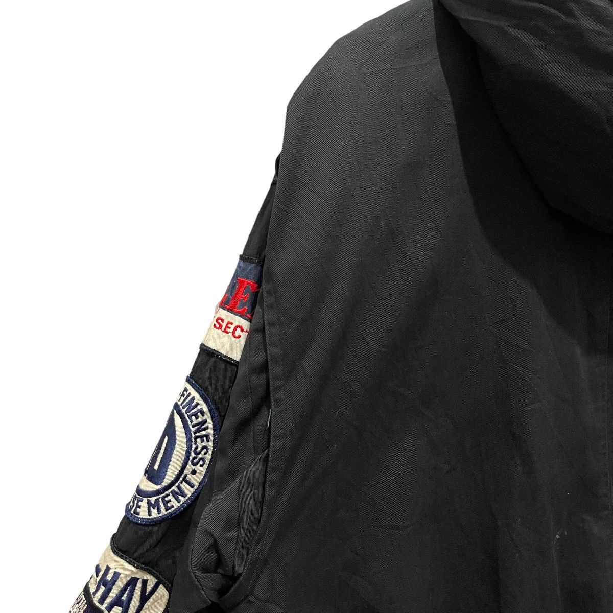 Sports Specialties × Vintage 90s Wheel’s Motorcycle Patches Zipper Hoodie Bomber Jacket Size US L / EU 52-54 / 3 - 13 Thumbnail