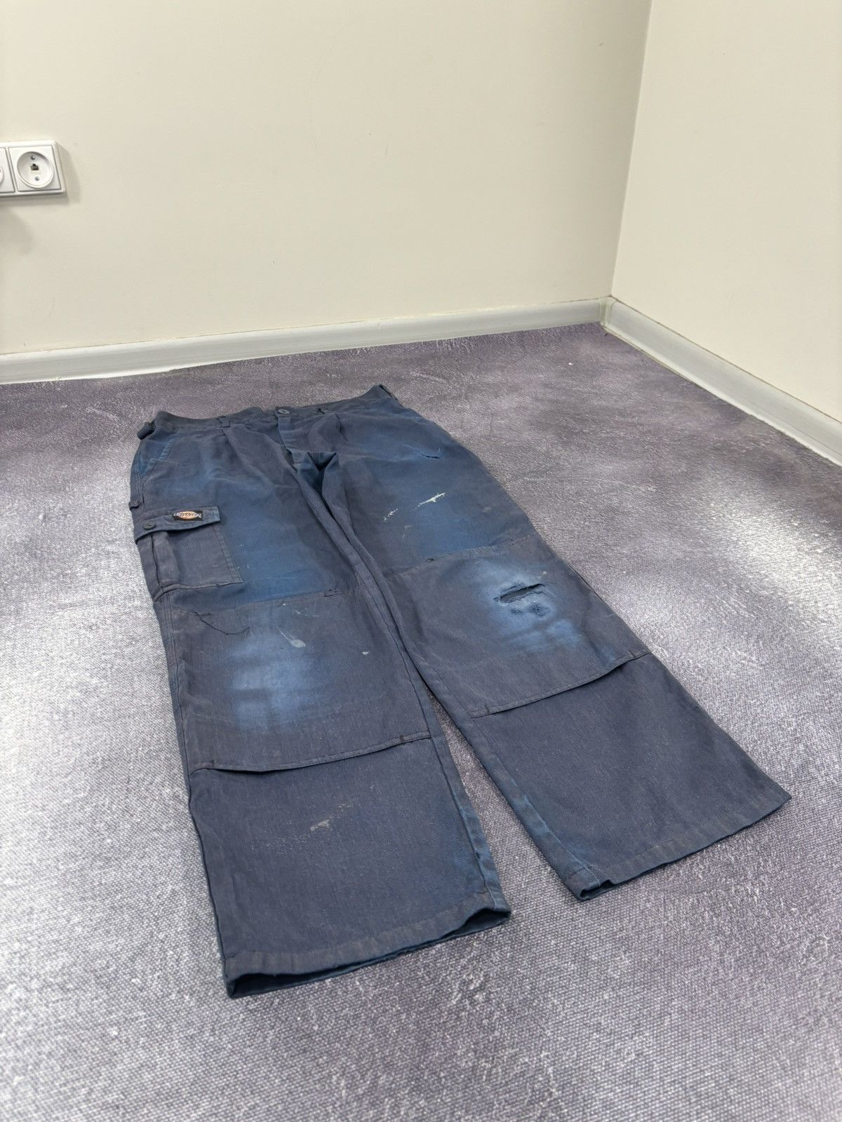 Dickies Vintage Dickies Redhawk Distressed Work Baggy Cargo Pants Size US 34 / EU 50 - 4 Thumbnail