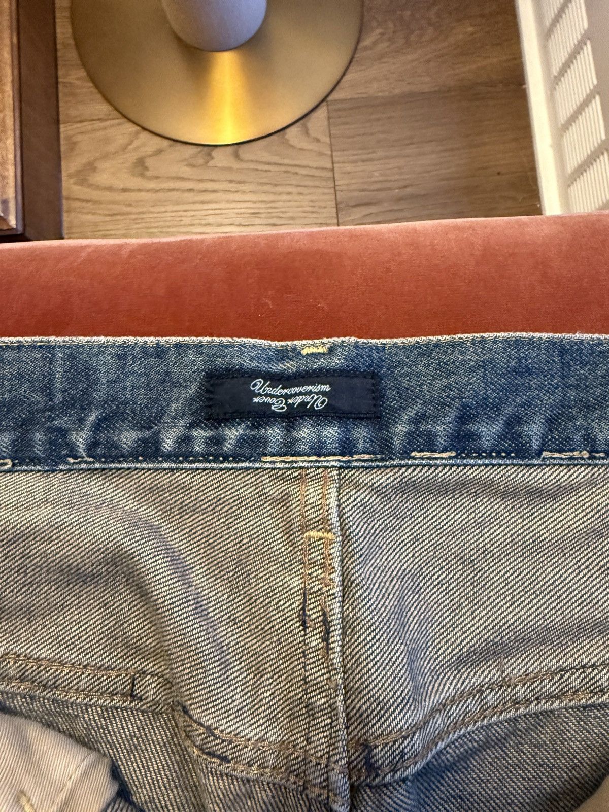 Undercover Undercover 68 Red Yarn Denim (2010) Size US 31 - 11 Thumbnail