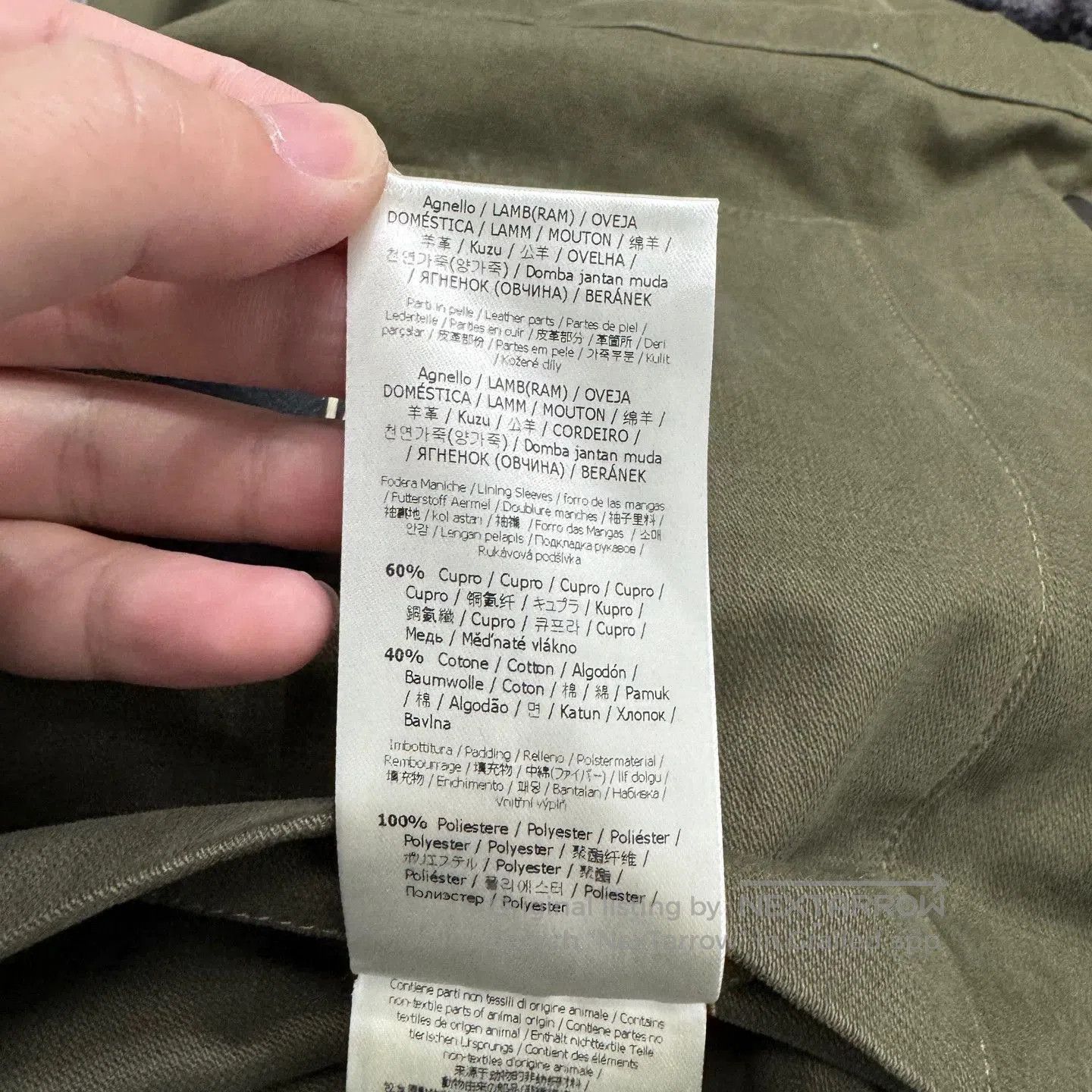 Fendi Green Parka with Hood and Sherpa Pockets. Size US S / EU 44-46 / 1 - 5 Thumbnail