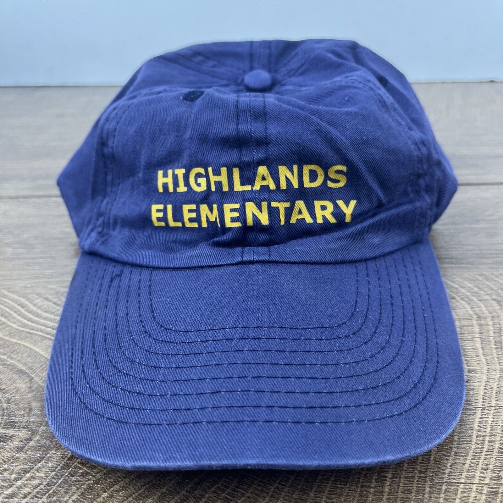 Other Highlands Elementary Snapback Hat Blue Adjustable Hat Blue A Size ONE SIZE - 1 Thumbnail