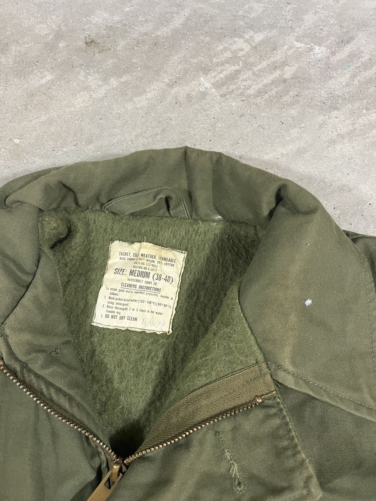 Vintage Vintage A2 Deck Jacket Faded Green Size US M / EU 48-50 / 2 - 3 Thumbnail