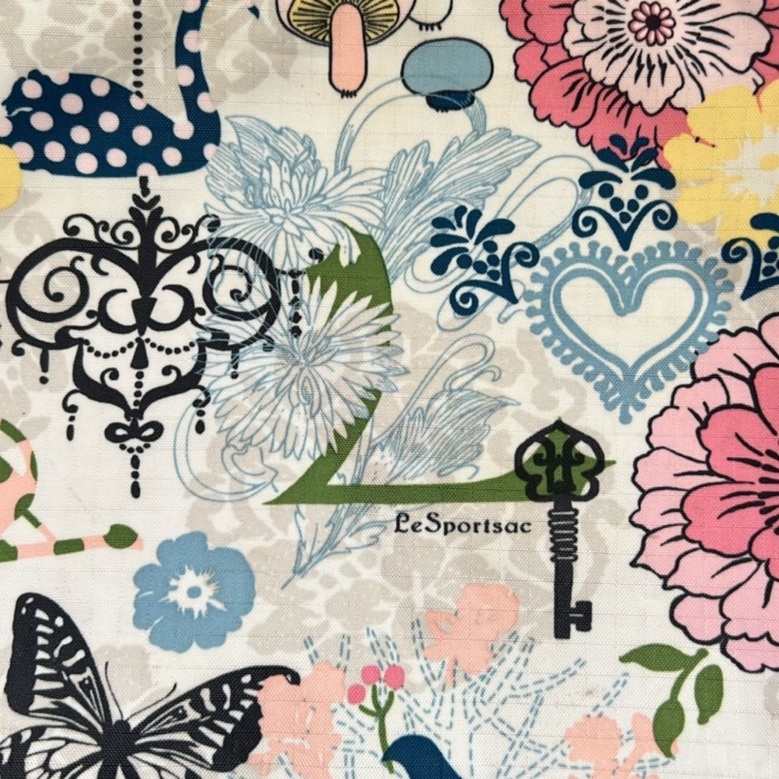 LeSportsac LeSportSac Pouch Birds and Mushrooms Print Size ONE SIZE - 4 Thumbnail
