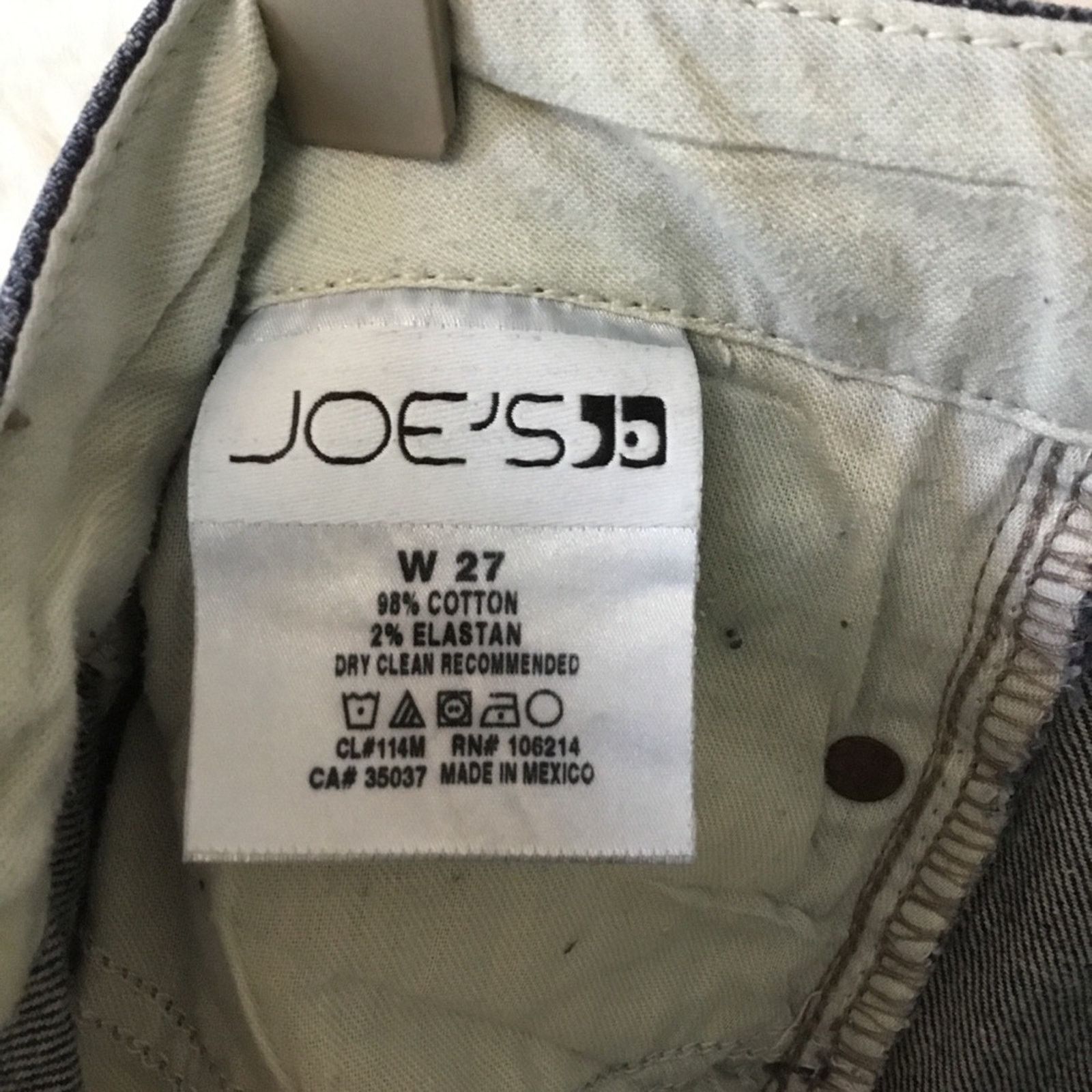 Joe's Joe's Blue Wash Thomson Denim Jeans Size 27" / US 4 / IT 40 - 14 Thumbnail
