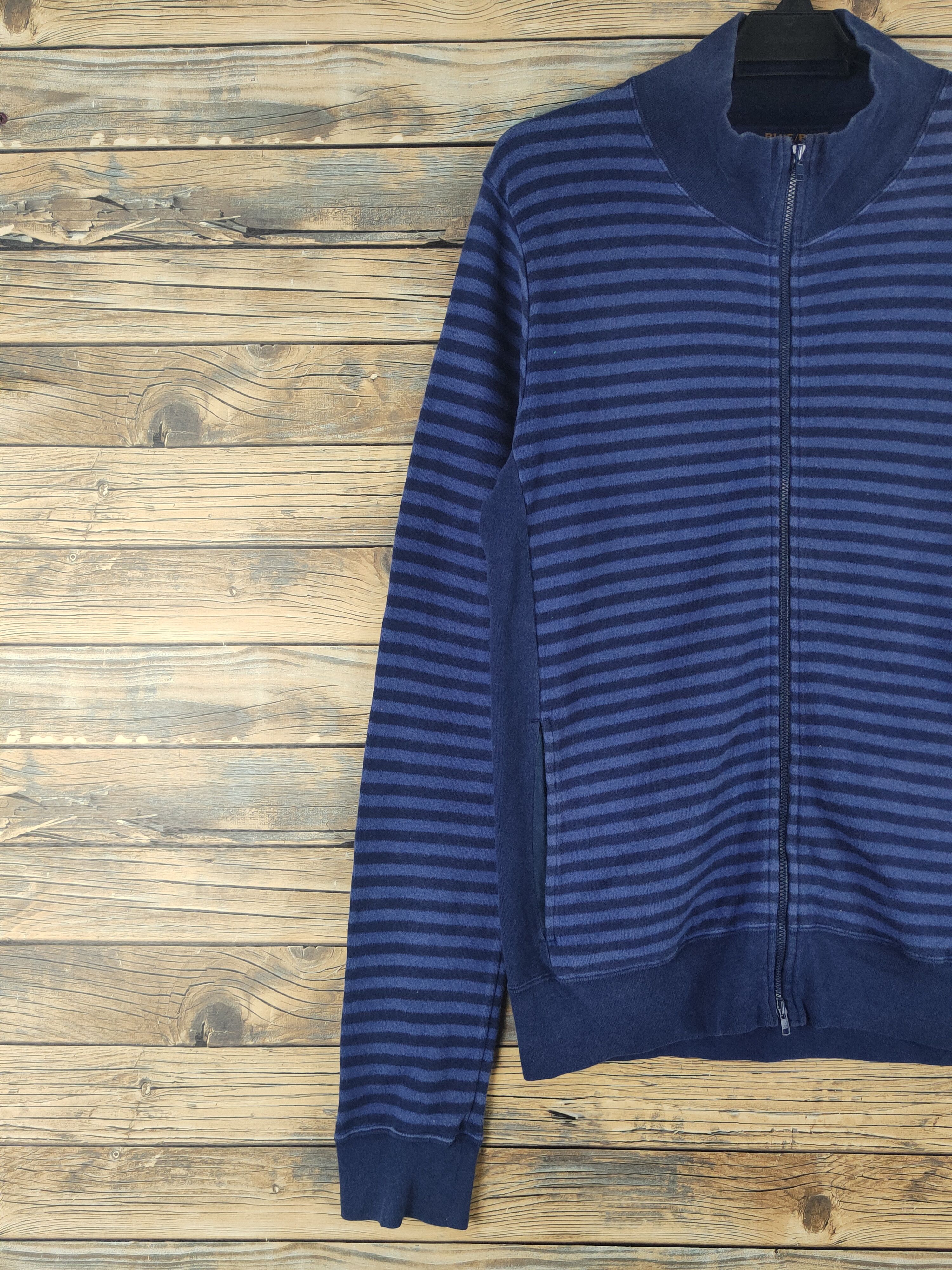 Blue Blue Japan DL Blue Blue japan Navy stripe Sweaters #2520 Size US M / EU 48-50 / 2 - 3 Thumbnail