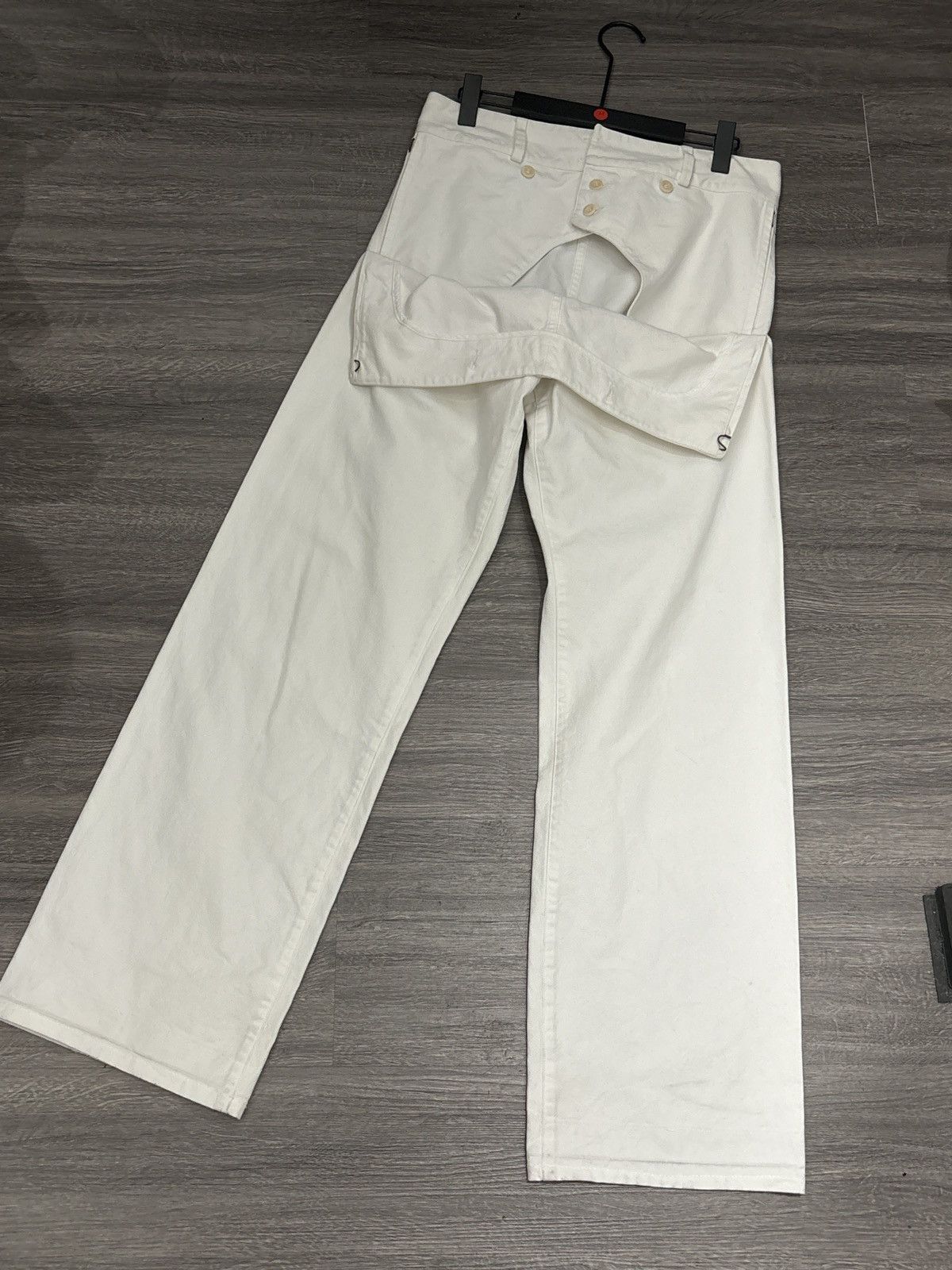 Maison Margiela Maison Martin Margiela | SS1999 Men's Debut Sailor Trousers Size US 32 / EU 48 - 6 Thumbnail