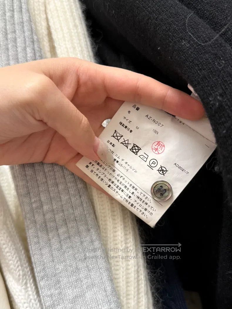Comme des Garcons Comme Des Garcons Black red heart cardigan Size M / US 6-8 / IT 42-44 - 4 Thumbnail