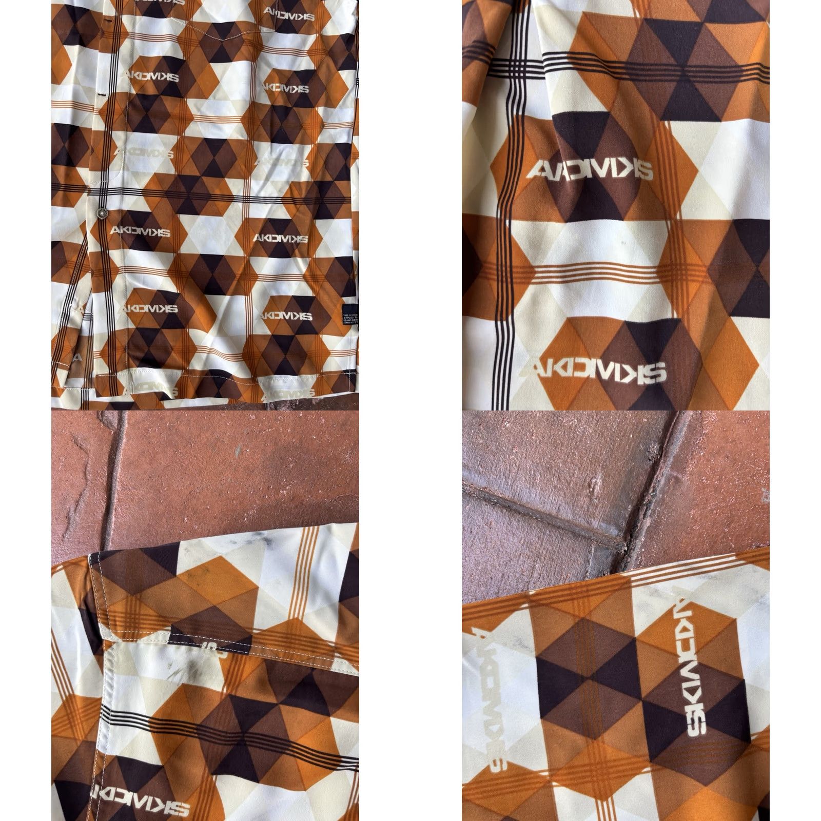 Akademiks VINTAGE Akademiks AOP Hawaiian Button Up Shirt Mens XL Hip Hop Shirt Size US XL / EU 56 / 4 - 8 Thumbnail