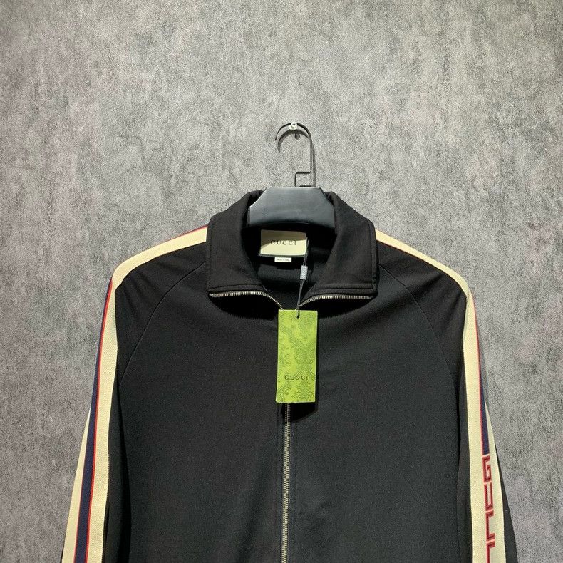 Gucci Gucci Sleeve logo school uniform jacket 2501-Nextarrow Size US M / EU 48-50 / 2 - 8 Thumbnail