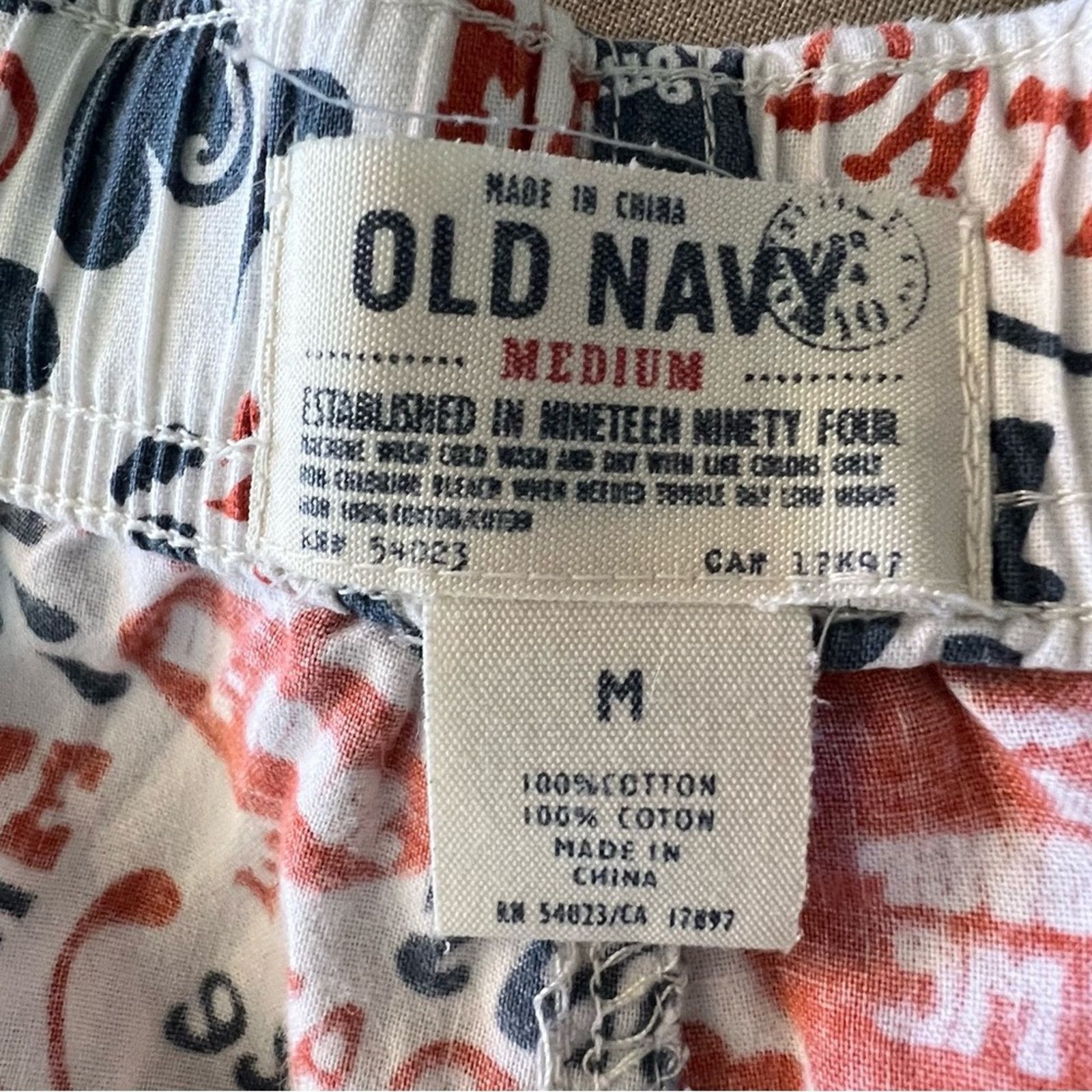 Old Navy Old Navy Pull On Lounge Sleep Pants Men’s Size Medium Size US 32 / EU 48 - 12 Thumbnail