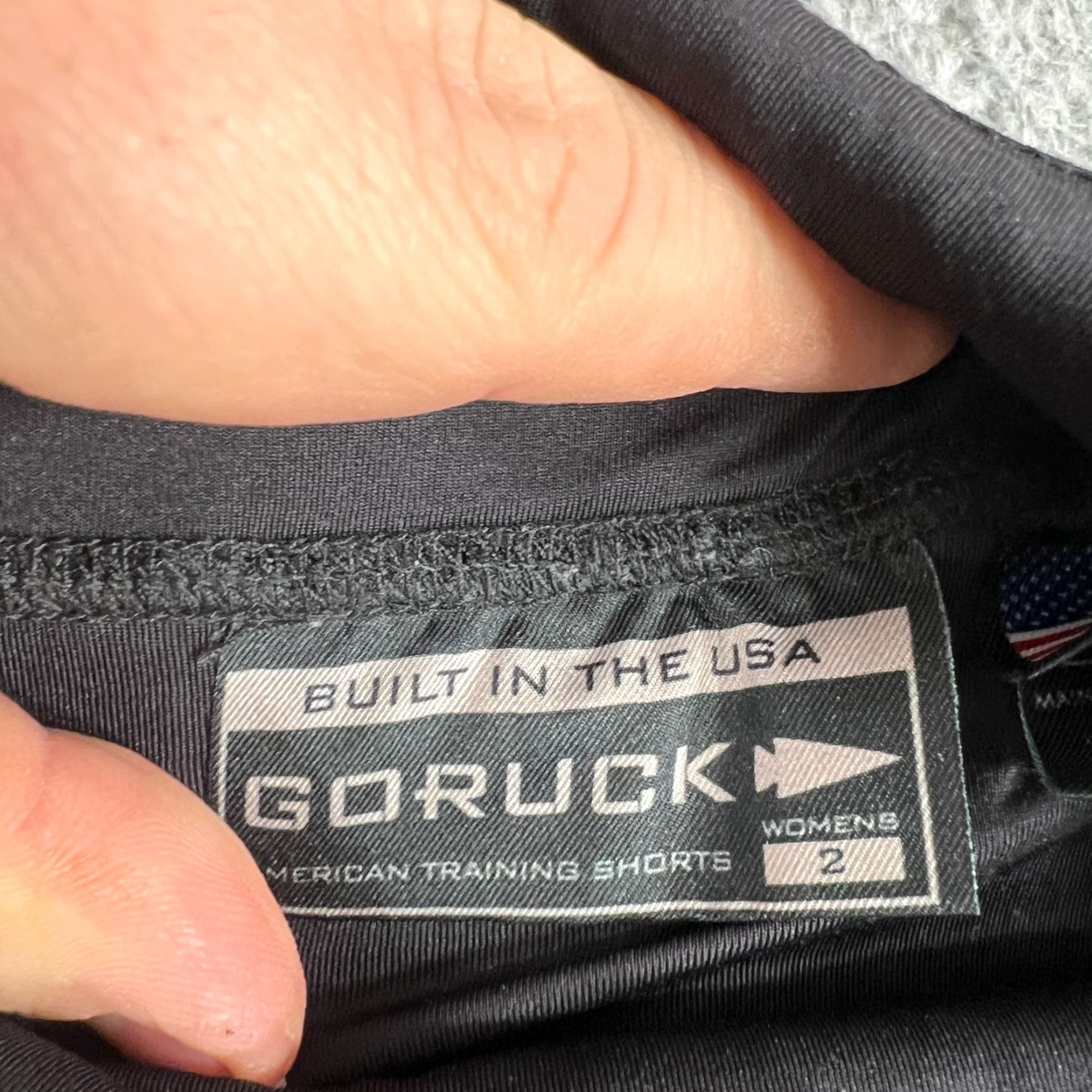 GORUCK Goruck Running Shorts Women Size 2 Black with Built In Brief, Zip Pocket, Lined, Stretch - Activewear Shorts Size 26" / US 2 / IT 38 - 2 Thumbnail