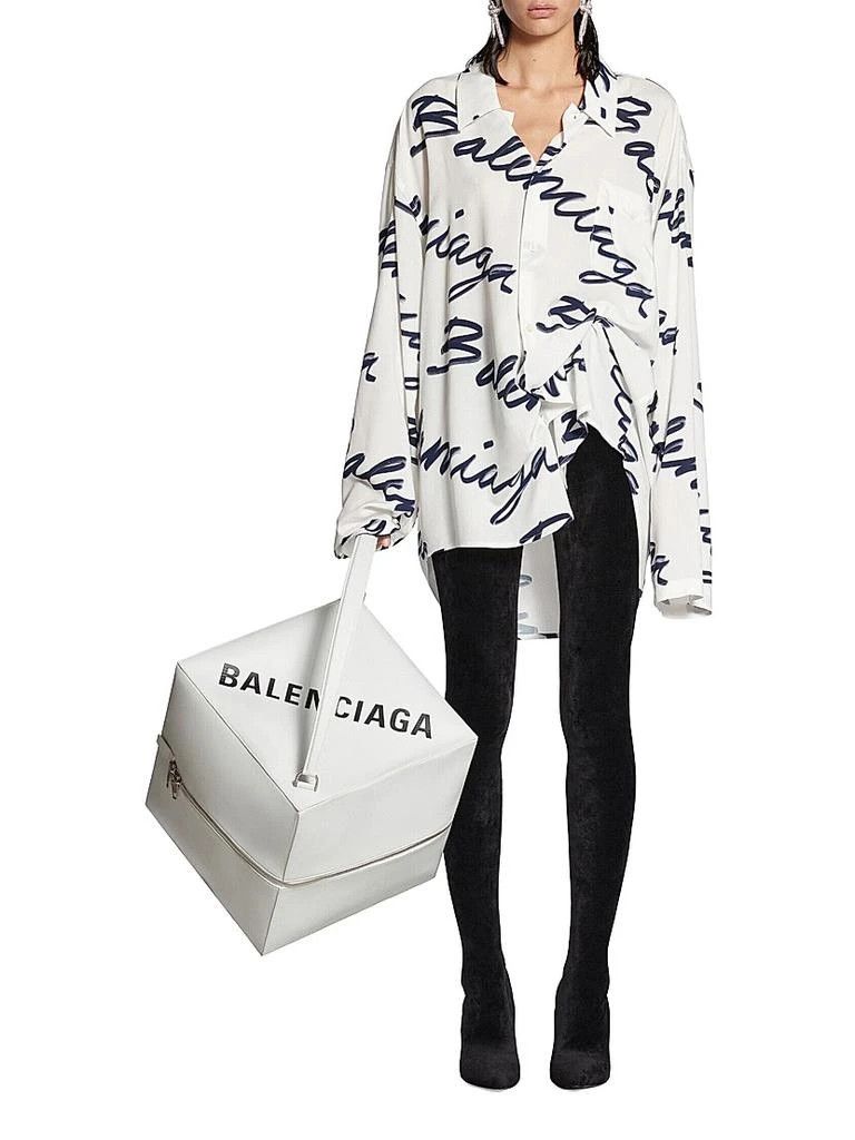 Balenciaga o1la1rc1a0226 Unisex Scribble Minimal Shirt In Multicolor Size US S / EU 44-46 / 1 - 3 Thumbnail