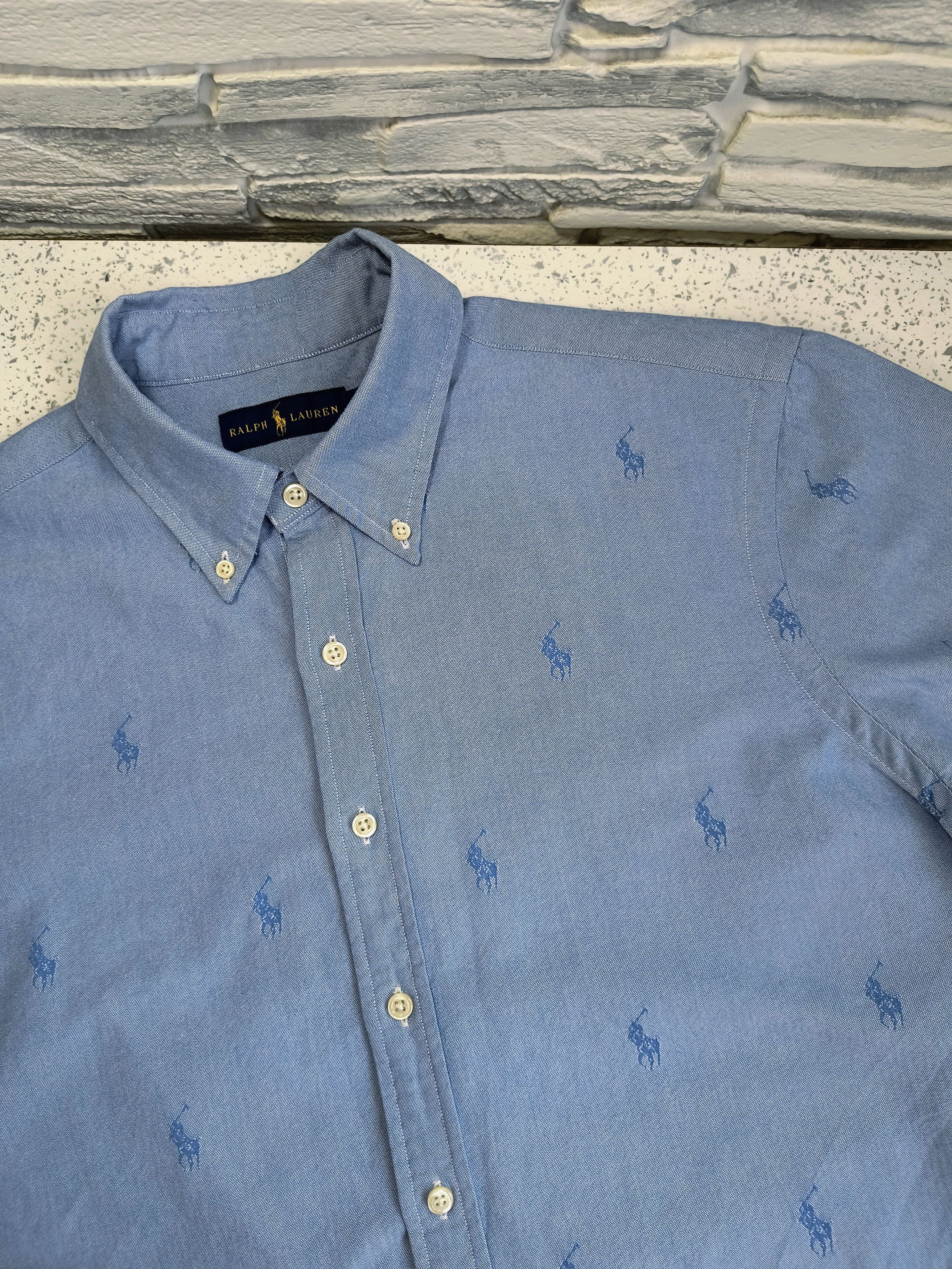 Polo Ralph Lauren Polo Ralph Lauren Monogram Shirt Size US L / EU 52-54 / 3 - 6 Thumbnail