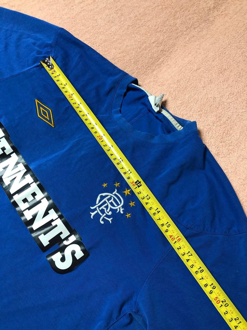 Umbro Umbro Soccer Jersey Glasgow Rangers Scotland Football Size US XL / EU 56 / 4 - 10 Thumbnail