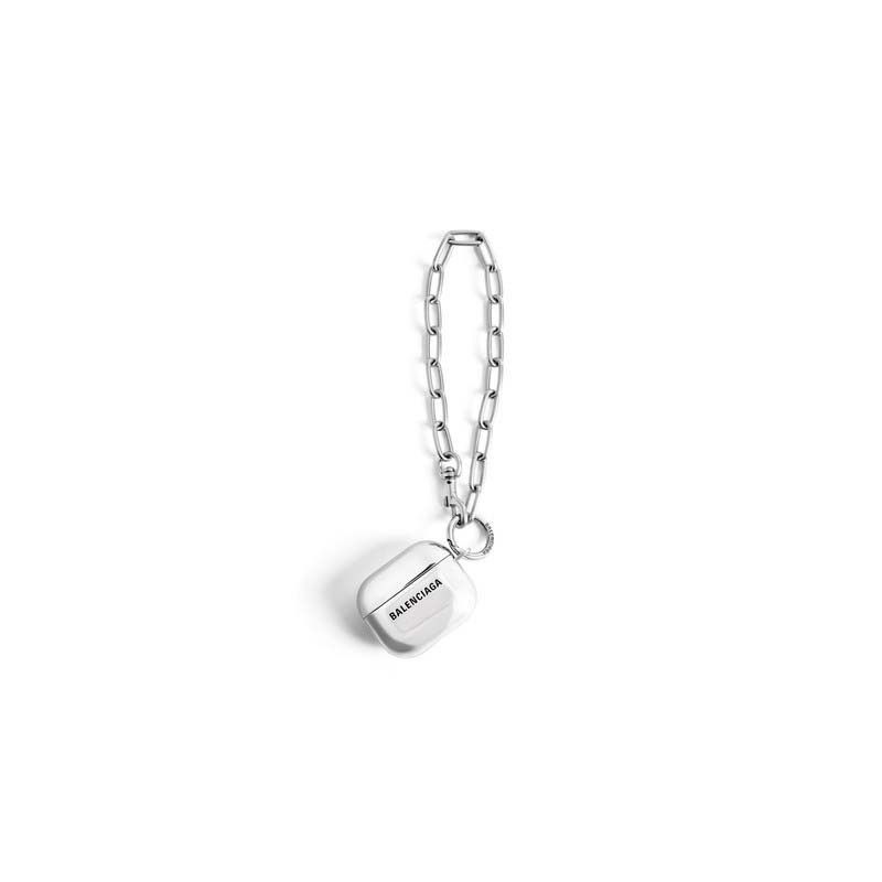 Balenciaga o1bcso1str0725 Size: OS / Cash EarPods Case With Chain Size ONE SIZE - 1 Thumbnail