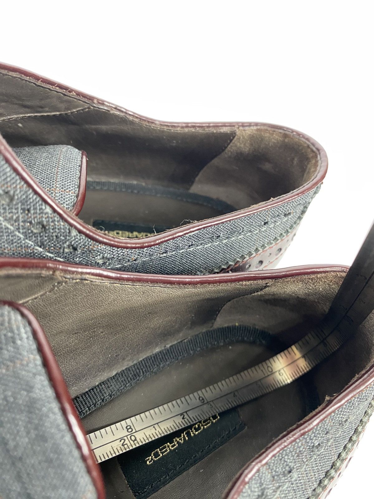 Dsquared2 Dsquared2 Derby Brogues Denim Leather size 40.5 Size US 10.5 / IT 40.5 - 12 Thumbnail