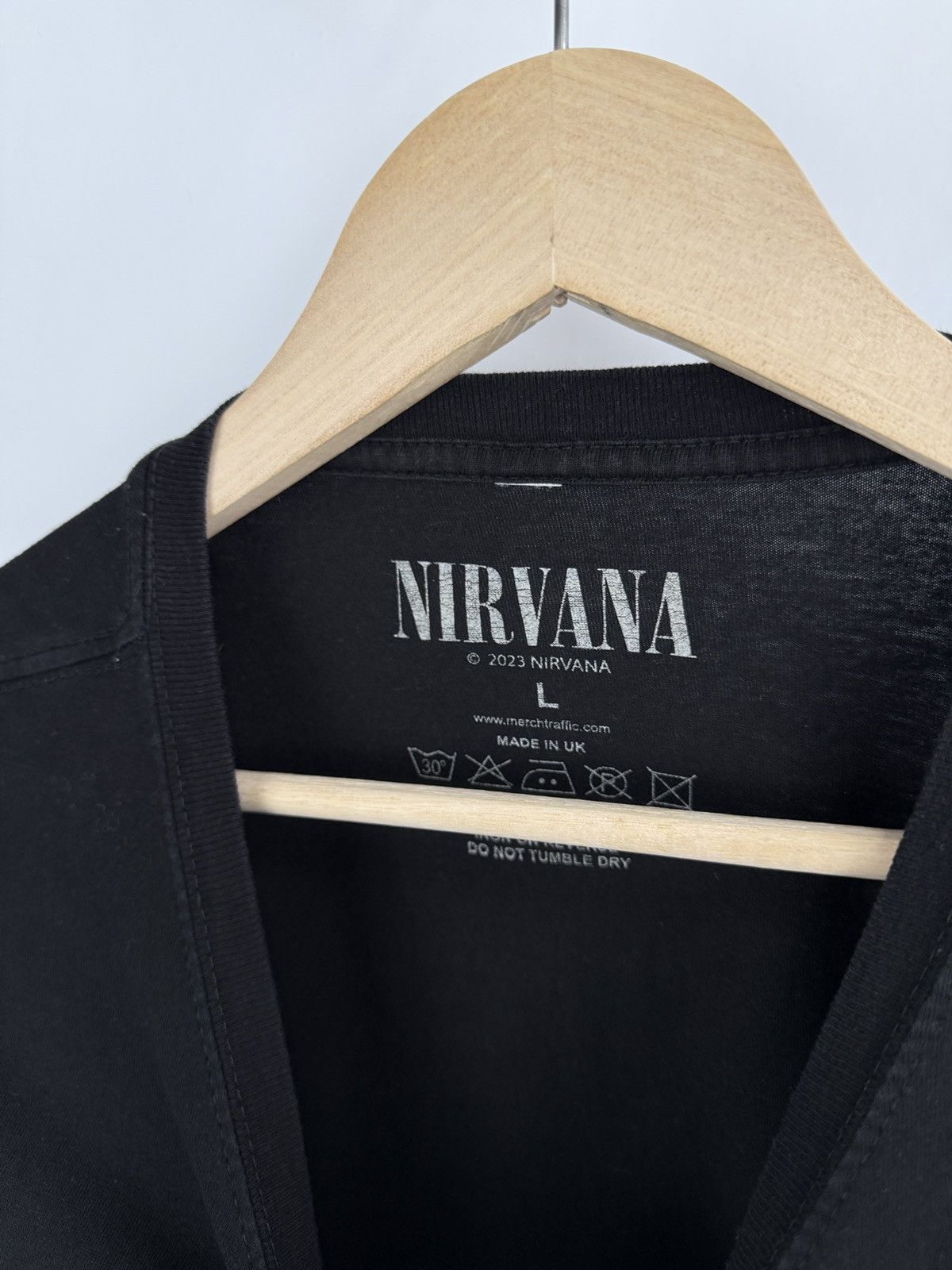 Nirvana 🇺🇸 Vintage Y2K Nirvana In Utero Kurt Cobain T-Shirt Rare Size US L / EU 52-54 / 3 - 5 Thumbnail