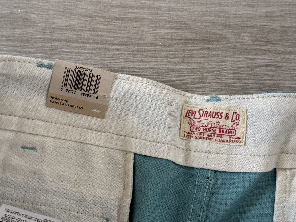 Levi's Men's Levi's 502 Regular Taper Fit Light Blue Shorts Size 36 Size US 36 / EU 52 - 4 Thumbnail