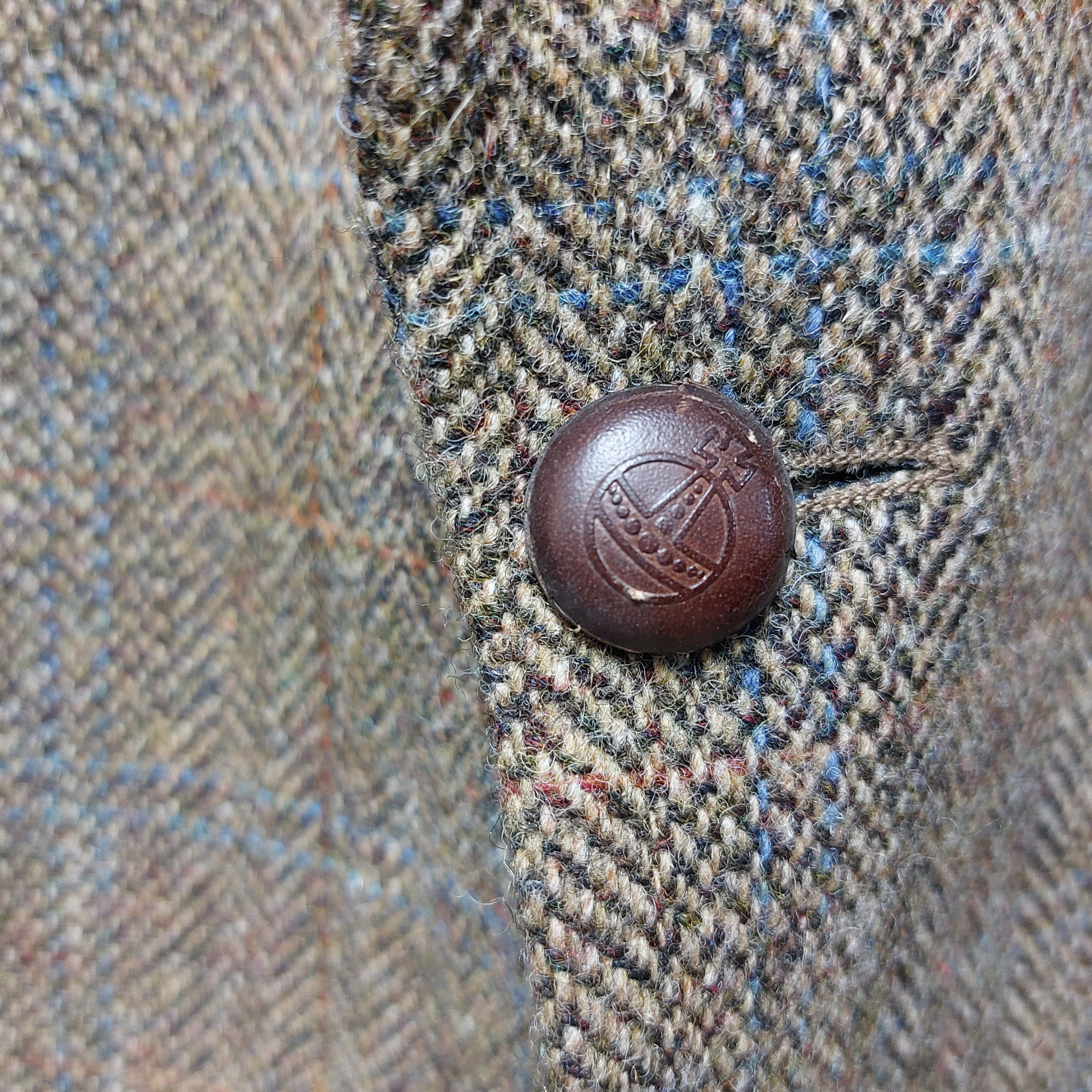 Harris Tweed Harris Tweed Blazer Jacket Size US L / EU 52-54 / 3 - 3 Thumbnail