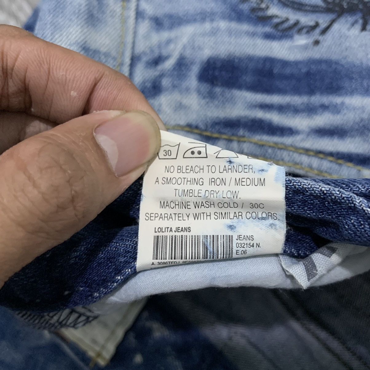 Beauty Beast Vintage Lolita Distressed Jeans Ripped Blue Faded Size US 28 / EU 44 - 15 Thumbnail