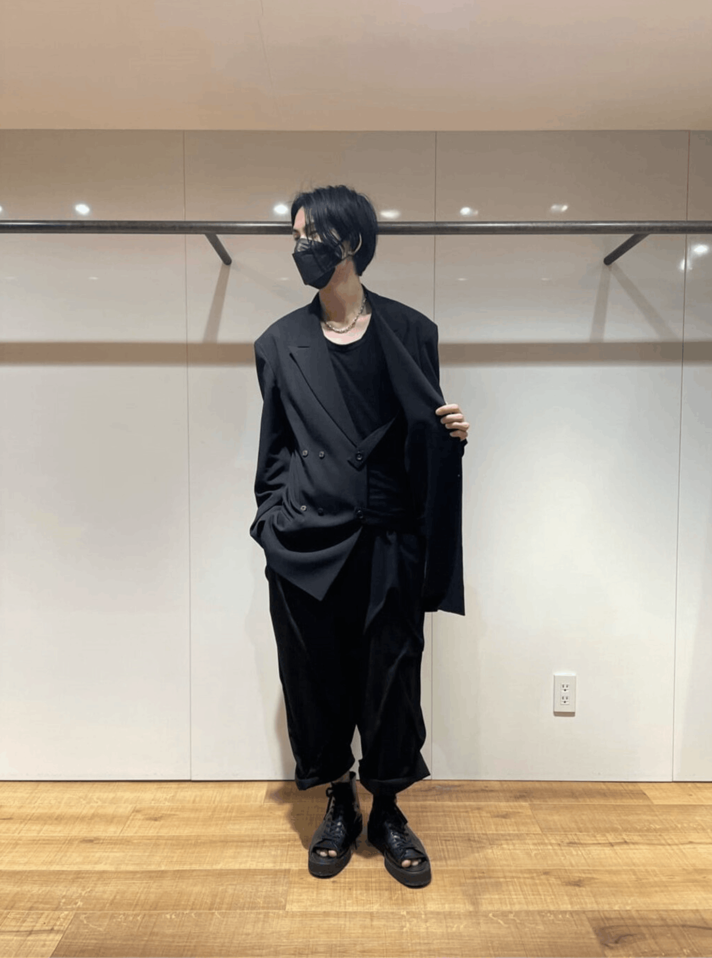 Yohji Yamamoto Yohji Yamamoto Pour Homme - SUMMER TUXEDO DRAPING JKT Size US M / EU 48-50 / 2 - 9 Thumbnail