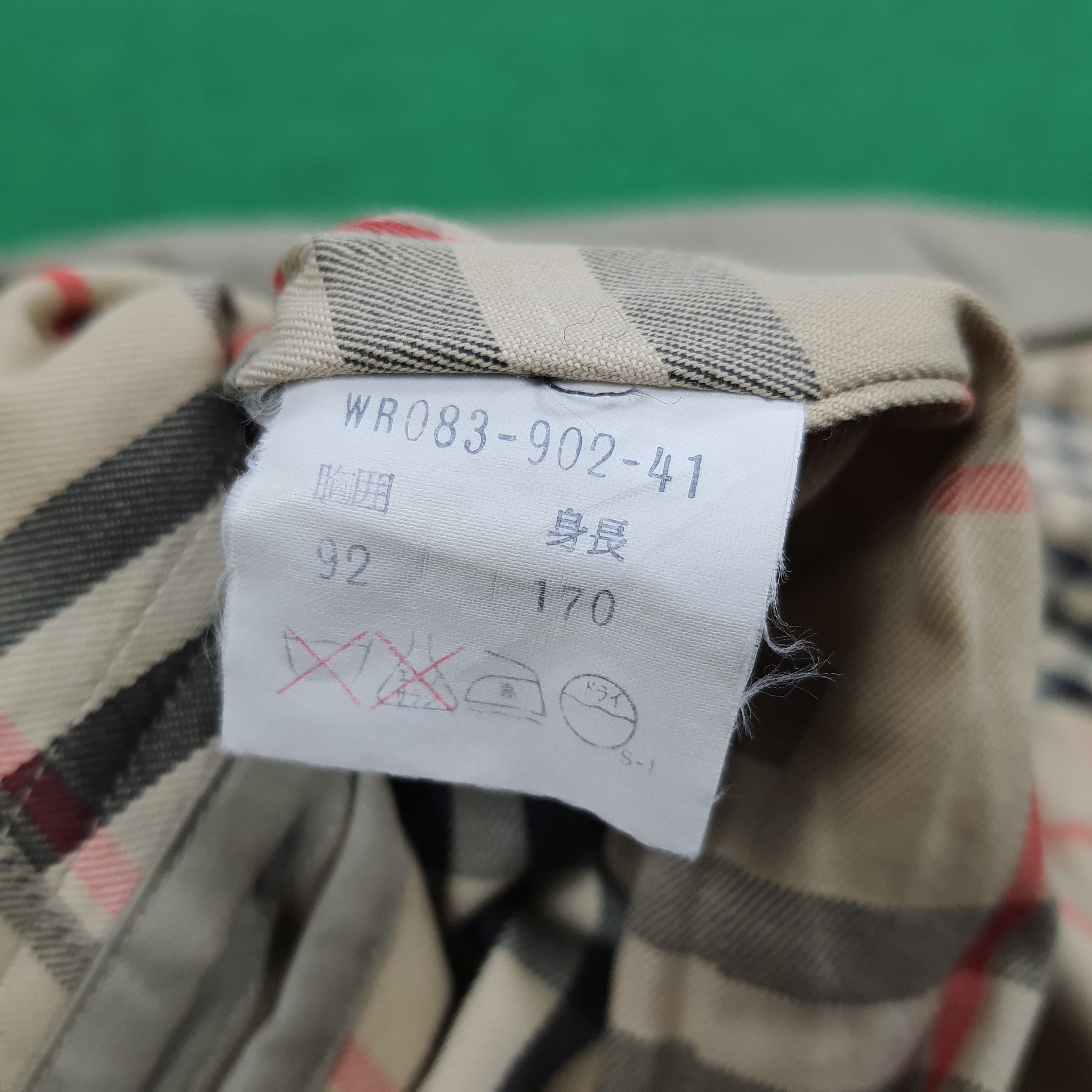 Burberry × Vintage Vintage Burberrys Nova Check Casual Trench Jacket Size US M / EU 48-50 / 2 - 7 Thumbnail