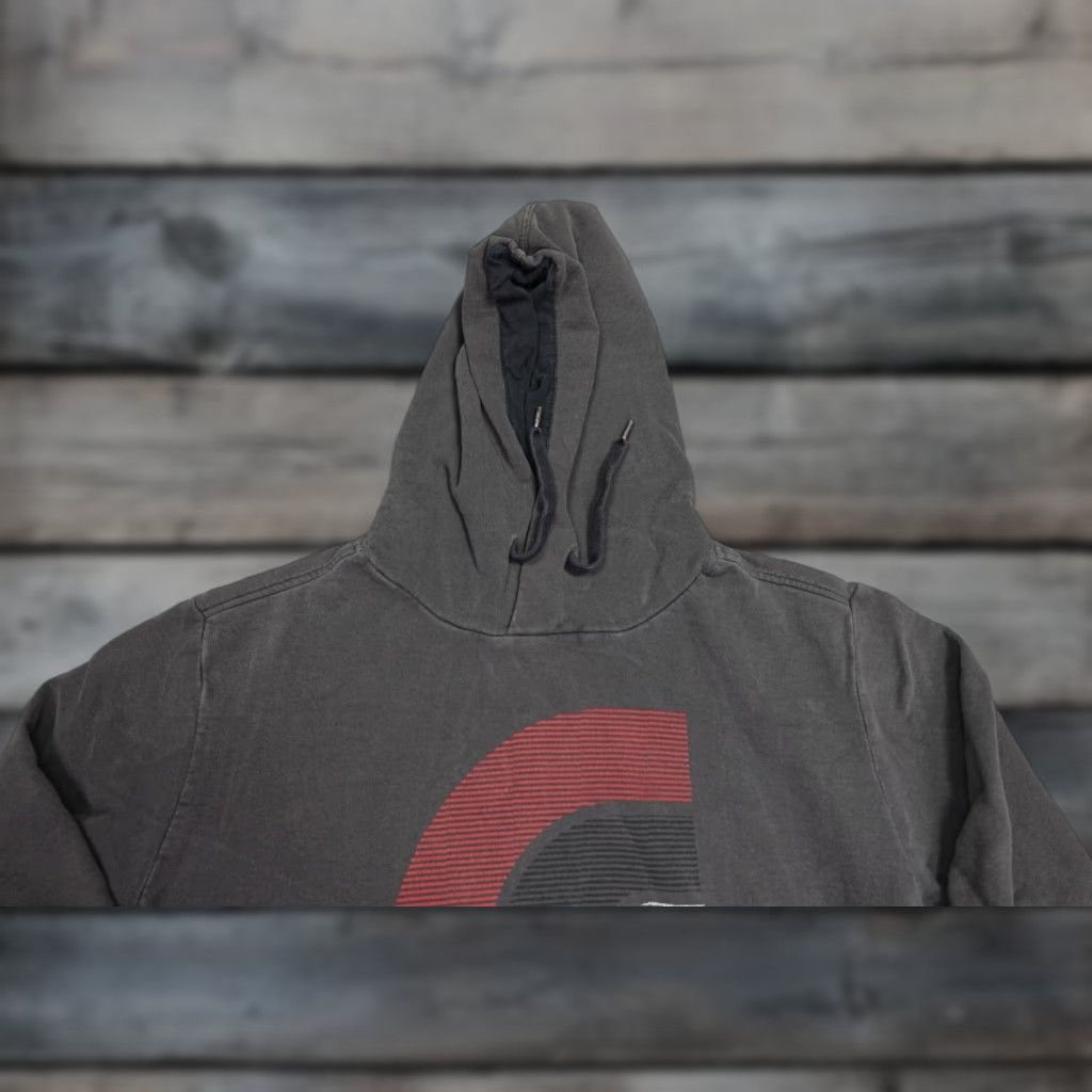 The North Face The North Face Sweatshirt Mens Large Gray Hooded Pullover Fleece Logo Graphic Print Sweater Size US L / EU 52-54 / 3 - 1 Thumbnail