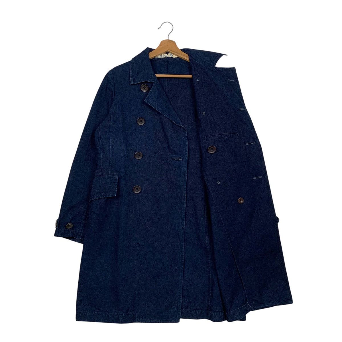 45rpm ☀️45RPM double breasted navy cotton jacket Size US S / EU 44-46 / 1 - 13 Thumbnail