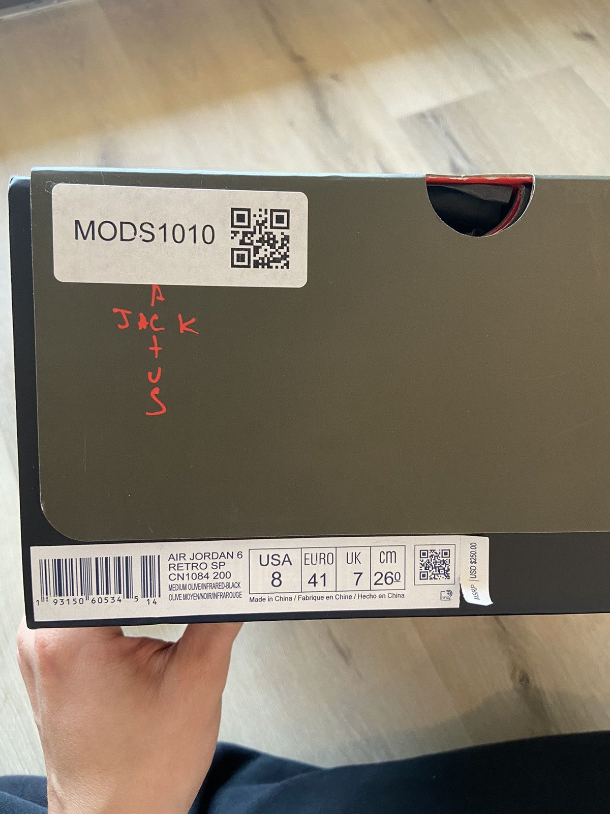 Jordan Brand × Travis Scott Jordan 6 retro Travis Scott Size US 8 / EU 41 - 10 Thumbnail