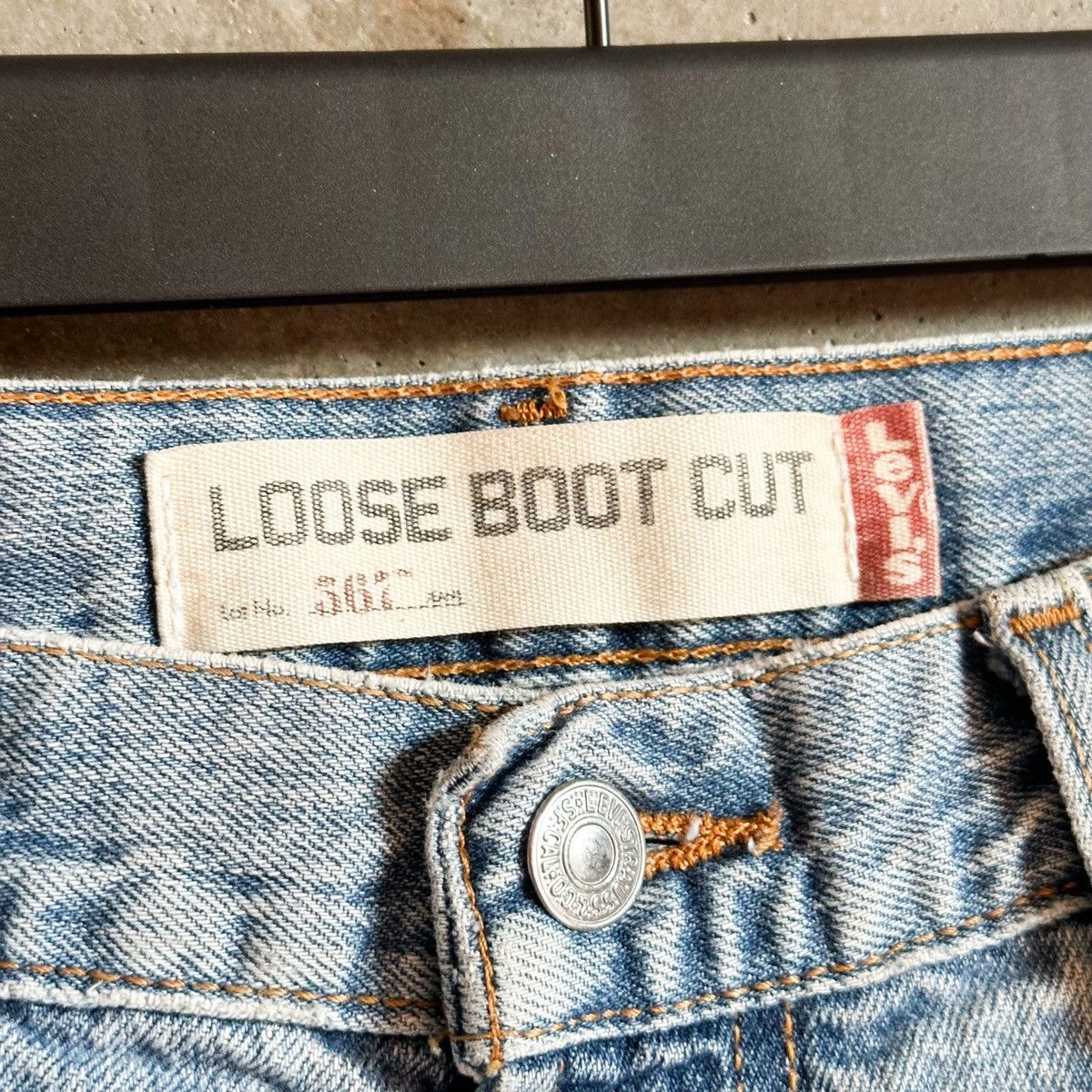 Levi's Levi’s 567 DESTROYED Hem Baggy Denim Size US 34 / EU 50 - 7 Thumbnail