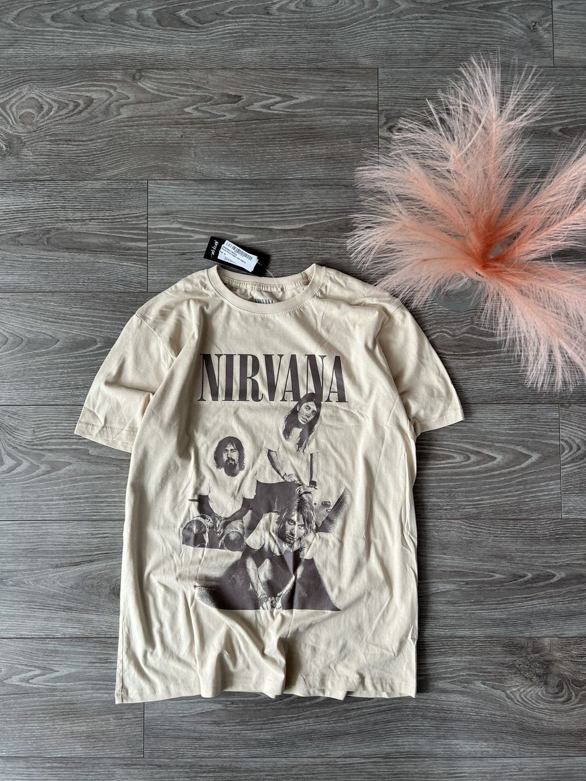 Band Tees × Nirvana ‼️Nirvana Big Logo Band New with Tags Merch Tee‼️ Size US M / EU 48-50 / 2 - 9 Thumbnail