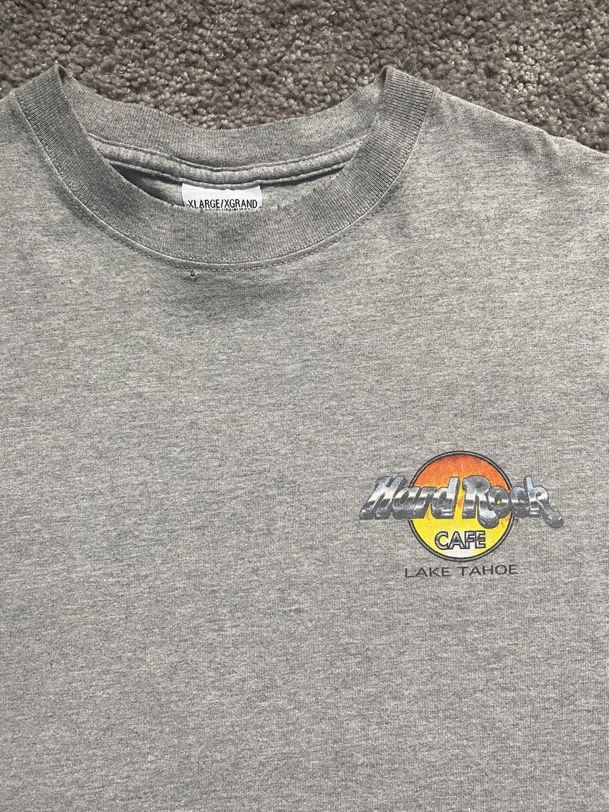 Hard Rock Cafe × Vintage Vintage Y2K Hard Rock Tee Shirt Size US XL / EU 56 / 4 - 4 Thumbnail