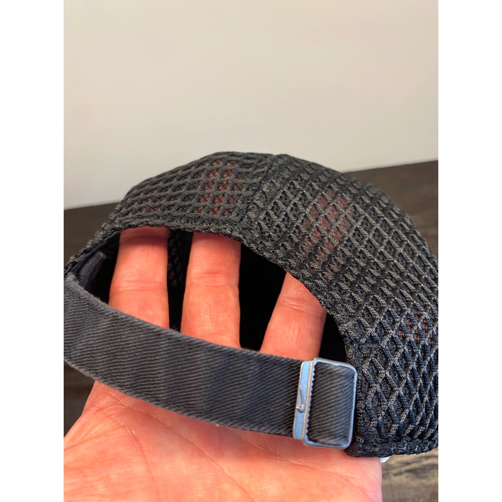 Nike Nike Hat Men One Size Black Cap Twill Legacy 86 Strapback Spellout Sports Golf Size ONE SIZE - 4 Thumbnail