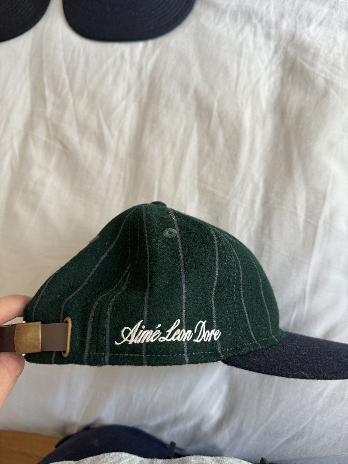Aime Leon Dore × New Era ALD New Era wool snap back hat Green Size ONE SIZE - 4 Thumbnail