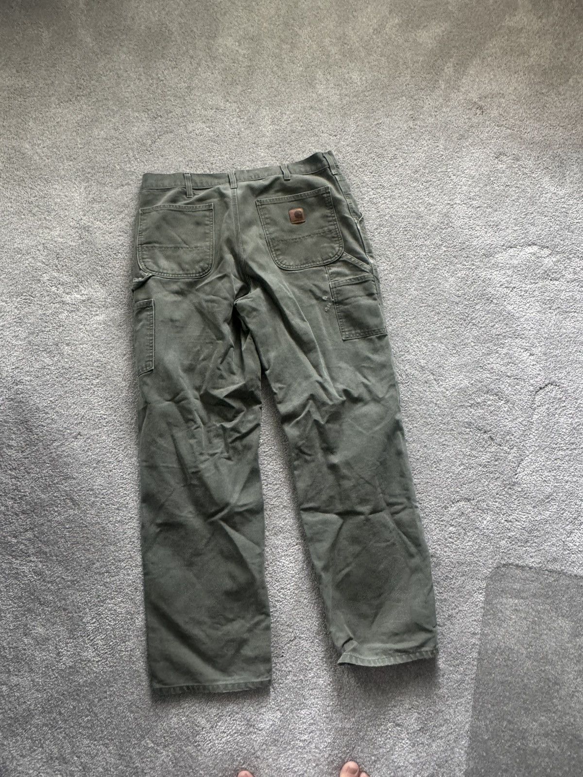 Carhartt Dark Green Carhartt Pants Size US 34 / EU 50 - 2 Thumbnail